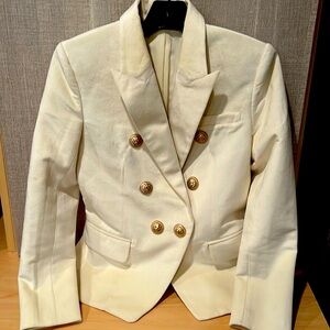 Authentic Balmain double breasted blazer 36 XS to S